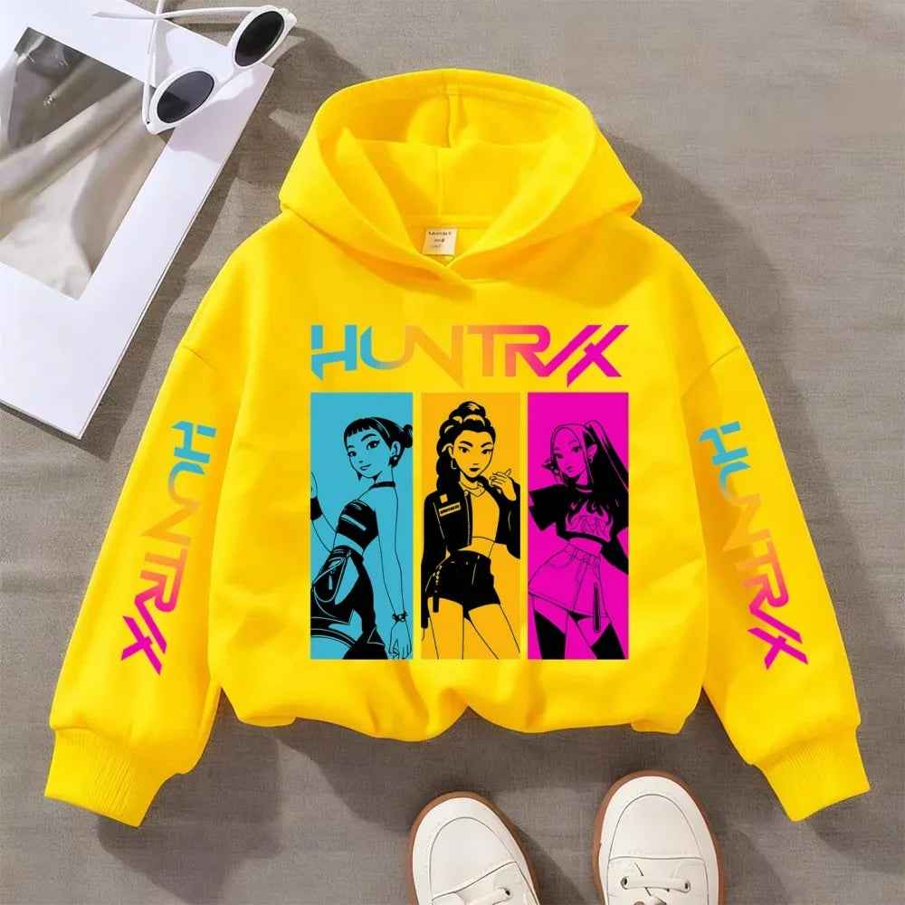2025 Fall and Winter New Cute Fashion Hoodie KPOP Demon Hunters