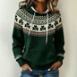 st patricks day women hoodie green clover