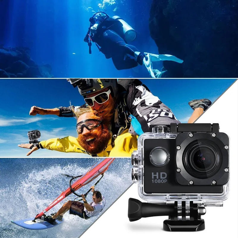 4K Ultra HD Action Camera 3MP 900mAh Underwater