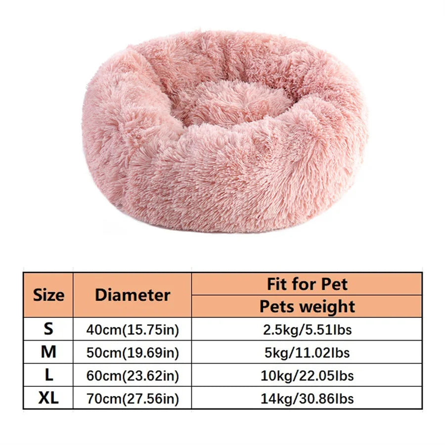 Soft Pet Cat Bed Pad Plush Warm Faux Fur dog