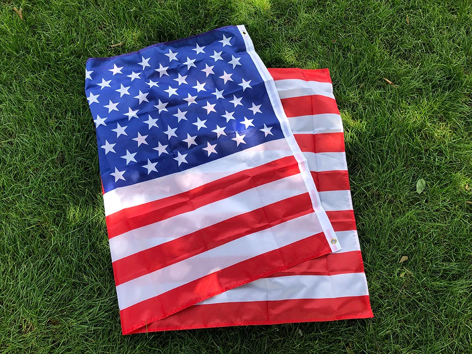 TIKI flag us flag 90X150CM High Quality Double Sided Printed