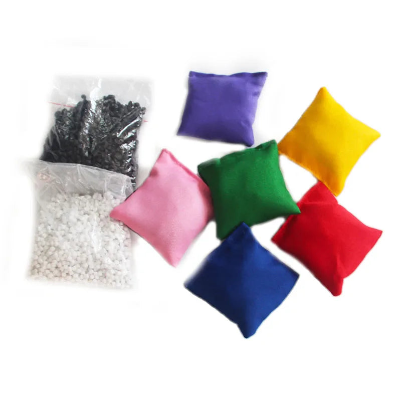 5/10pcs Solid Color Double Layer Leak proof Sandbags