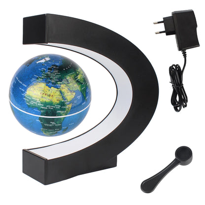 Magnetic Levitation Globe Novelty Ball Light Floating