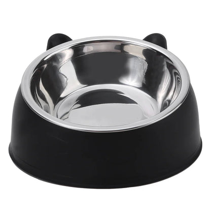 Cat Bowl Lovely Creative Inclined Kitten Puppy Food