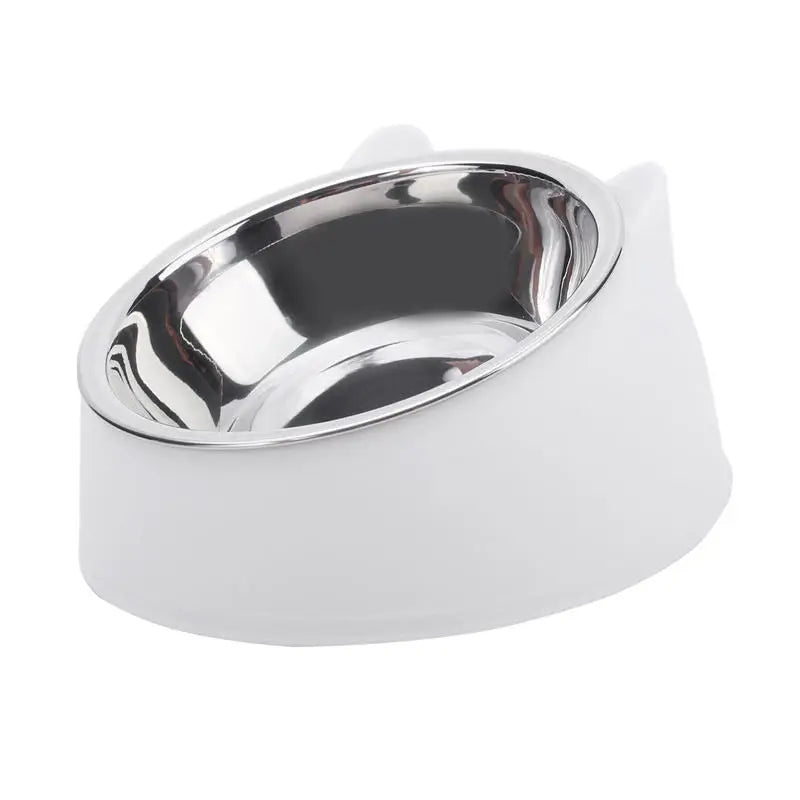 Cat Bowl Lovely Creative Inclined Kitten Puppy Food