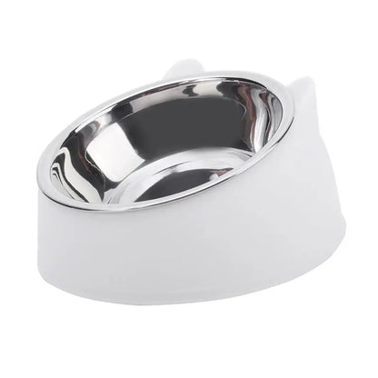 Cat Bowl Lovely Creative Inclined Kitten Puppy Food