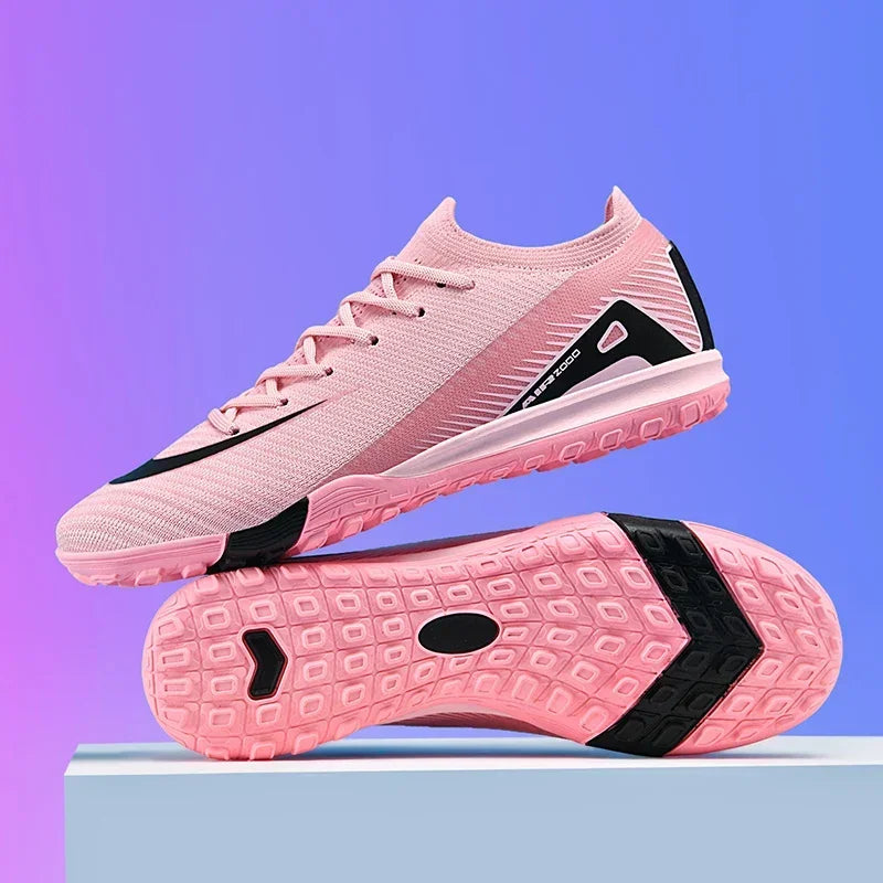 New Men Soccer Shoes Training Boys Outdoor Sport Football Boots Adult