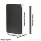 Portable 8-Compartment Metal Snuff Container