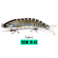 VTAVTA 10/14cm Sinking Wobblers Fishing Lures Jointed