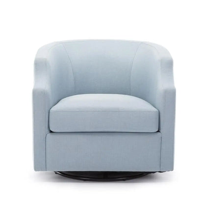 Polyester Fabric Swivel/Rocker Barrel Accent