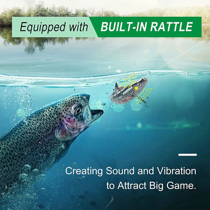 Fishing Lures Multi Jointed Swimbait Crank Bait