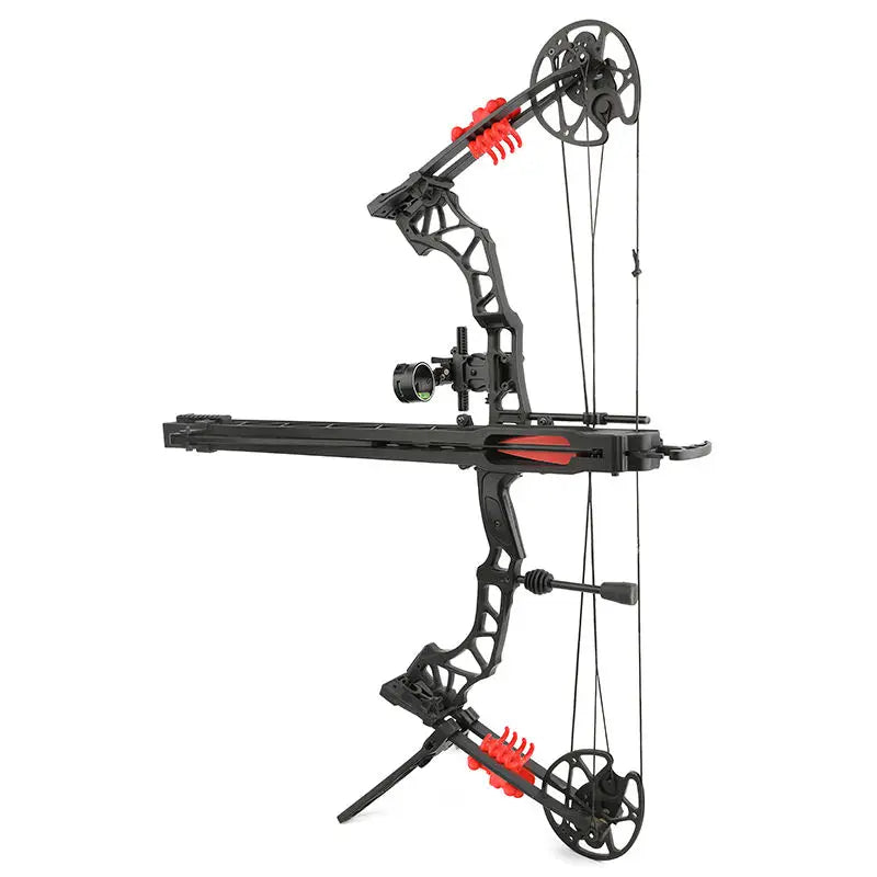 Powerful Compound Bow Shooting Catapult Six Continuous Fire Arrow