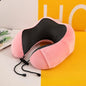 U Shaped Memory Foam Neck Pillows Soft Travel Pillow