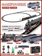 Add Water and Spray Smoke Train Model Steam Locomotive Alloy