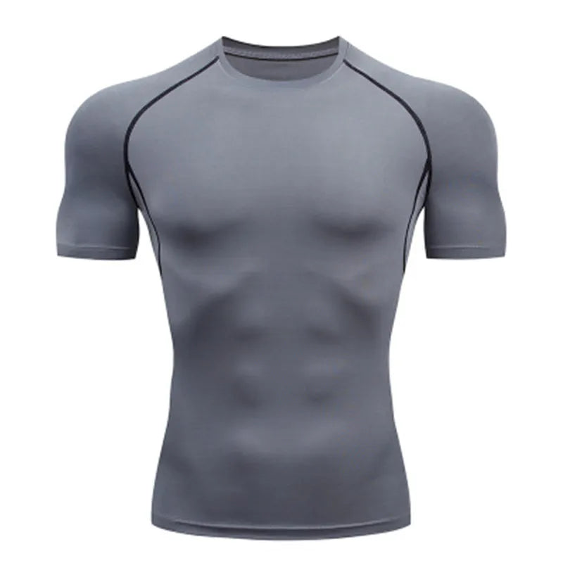 Men's T Shirt Outdoor Training Fitness Gym Jogging