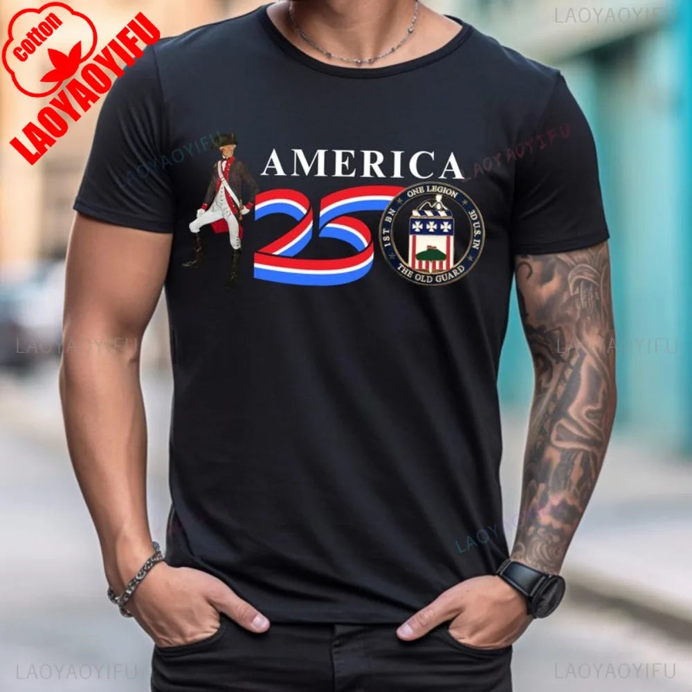 Military Anniversary T-Shirt Veteran 250th Gift Tshirt