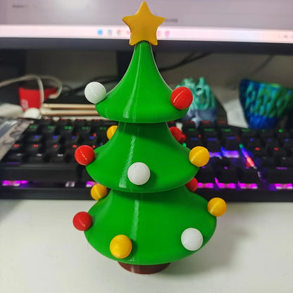 Dancing Christmas Tree，An interesting design,