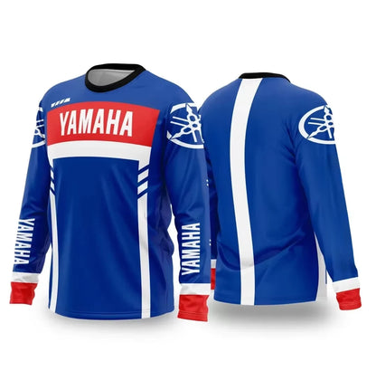 Summer YAMAHA Men Women Motorcycle Riding Suit