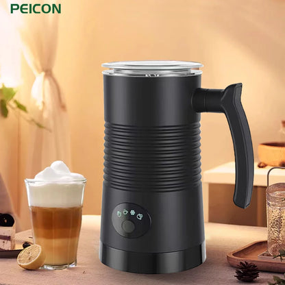 Electric Milk Frother Automatic Rotary Foamer for Coffee