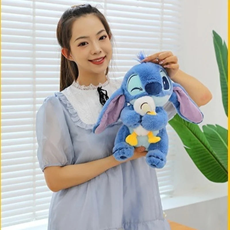 Disney 30cm Lilo And Stitch Plush Toys Anime Plushie Stich Dolls