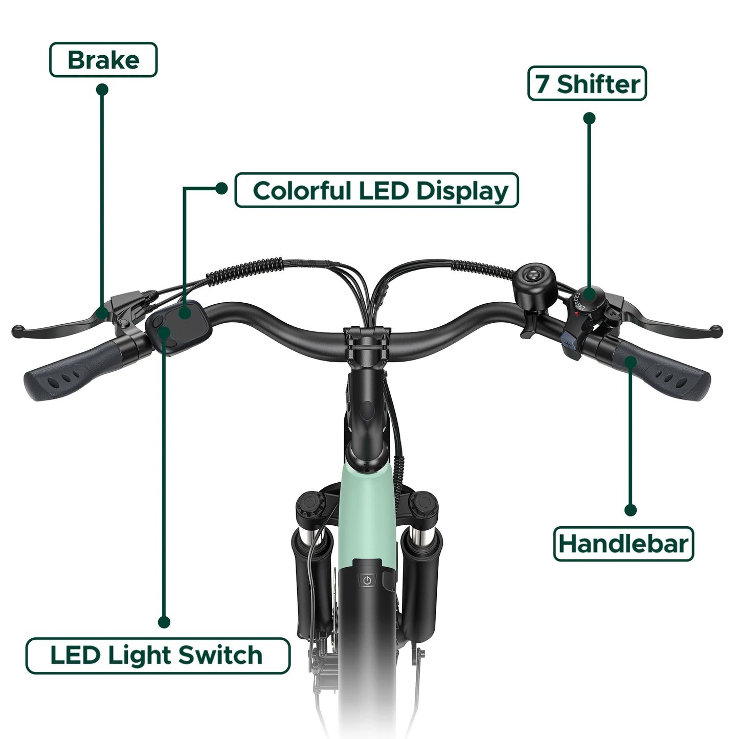 ENGWE HillMiles MileCity 1 26'' Commuter Electric Bicycle
