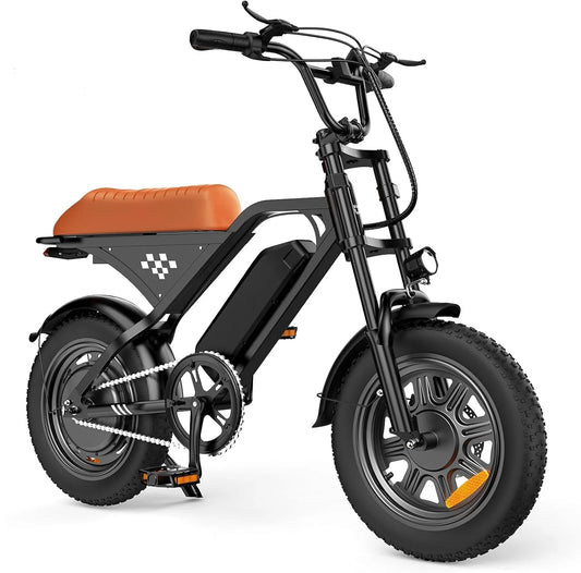 Rideplux  EB5 16 inch mini Off Road Electric Bike for Adults Fat Tire