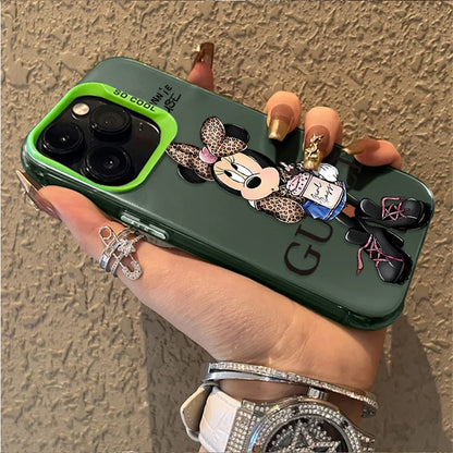Disney Minnie Cute Creative Hard Phone Case for IPhone 17 16 15 14 13 12 11