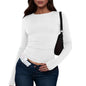 Women Fashion Casual Long Sleeve T Shirt