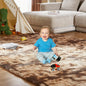 VIKAMA Tie-Dye Plush Carpet Living Room Decoration Soft Fluffy