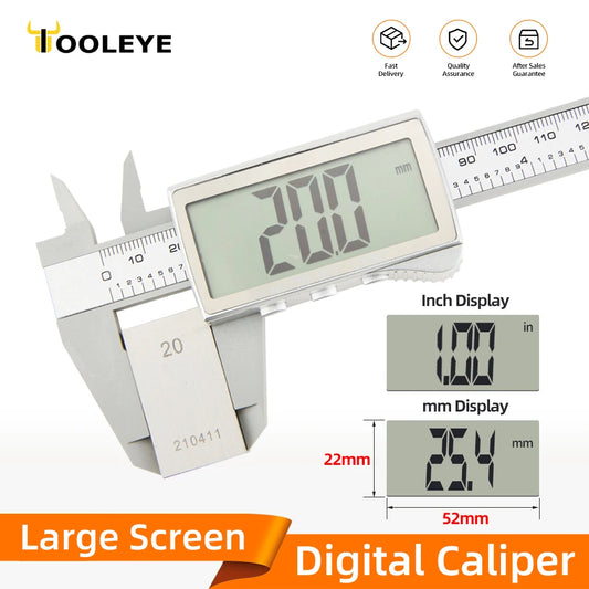 Digital Caliper Electronic Plastic Calipers Vernier Measuring Tool