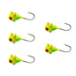 Tungsten Ice Jigs Glow Tungsten Ice Fishing Lure Jigs