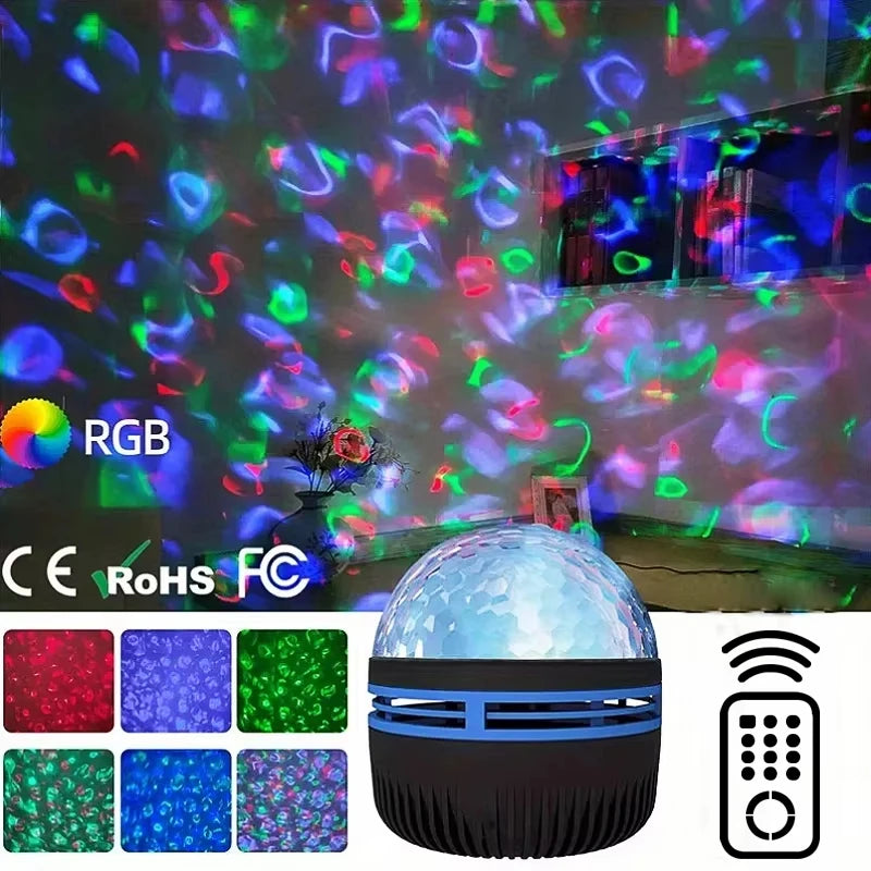 1pc Star Projector, Galaxy Projector, IN ROOM