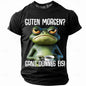 Men's casual O-neck short sleeved T-shirt