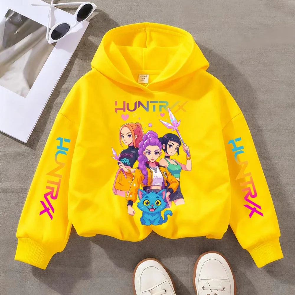 2025 Fall and Winter New Cute Fashion Hoodie KPOP Demon Hunters
