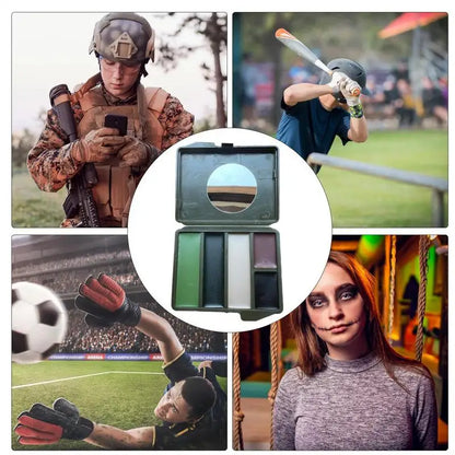 5 Colors Fans CS Shooting Face Paint Camouflage Oil