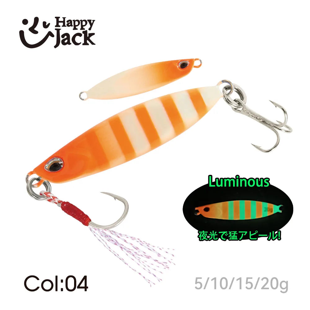 HappyJack 2025 new Metal Jig Fishing Lure 5g 10g 15g