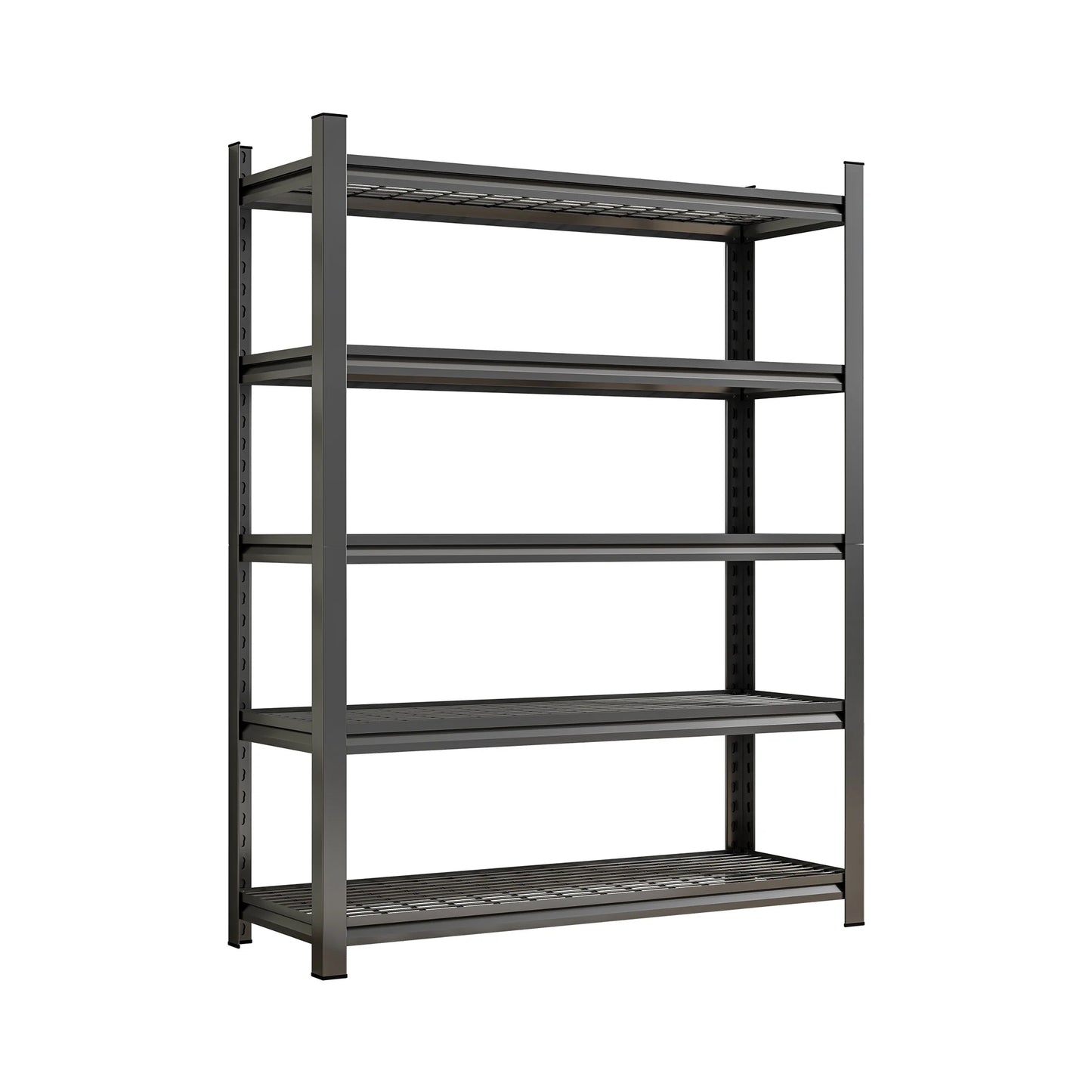 Heavy Duty Garage Shelving Metal Frame 5-Shelf