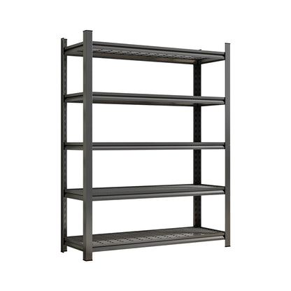 Heavy Duty Garage Shelving Metal Frame 5-Shelf