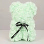 25cm Artificial Teddy Rose Flower Bear with Box Romantic