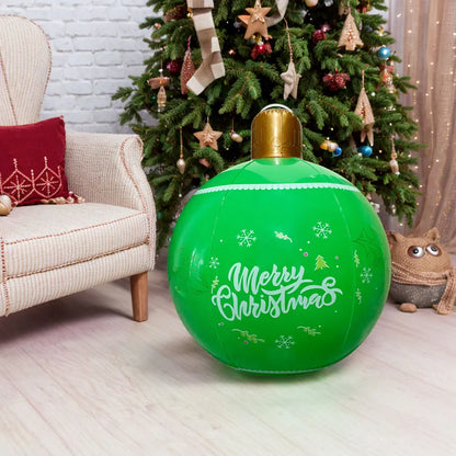 60cm Giant Inflatable Christmas Balls Light