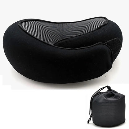 Travel Neck Pillow Memory Foam U-shaped Pillow Snail Style