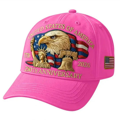 250th Anniversary of the United States Baseball Hats