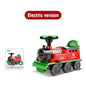 Ride-On Train with Track Children Toy Train with Lights Sounds