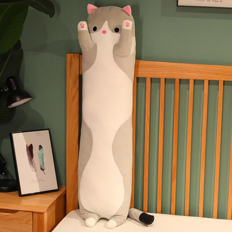 50/70/90/110/130cm Funny Joy Cute Soft Long Cat Plush Toys