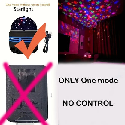 1pc Star Projector, Galaxy Projector, IN ROOM