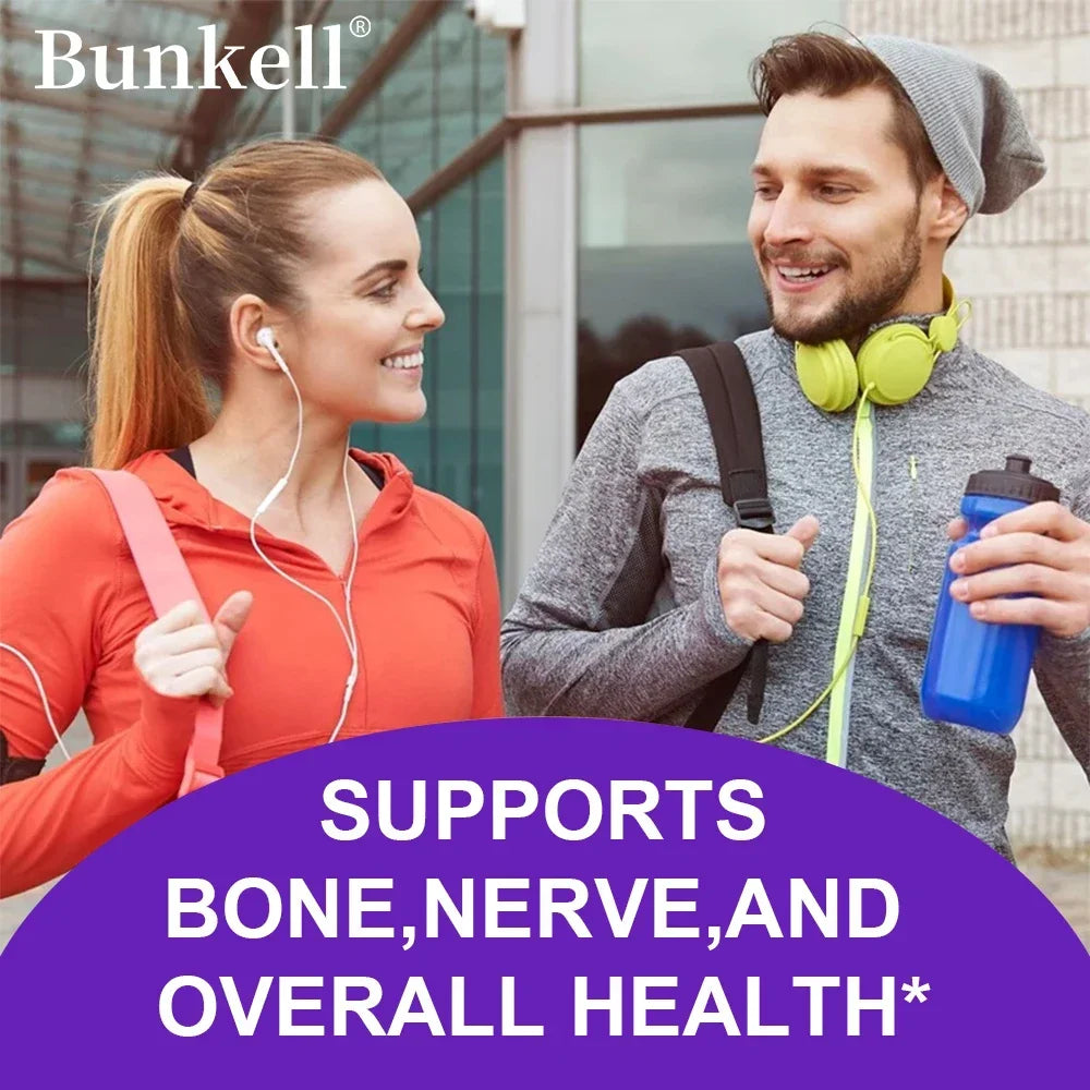 Zinc + Magnesium Supplement, Strong Bones, Teeth,