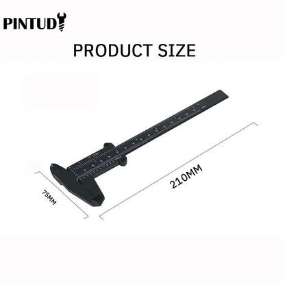 1PC Plastic Vernier Caliper Digital Display Caliper