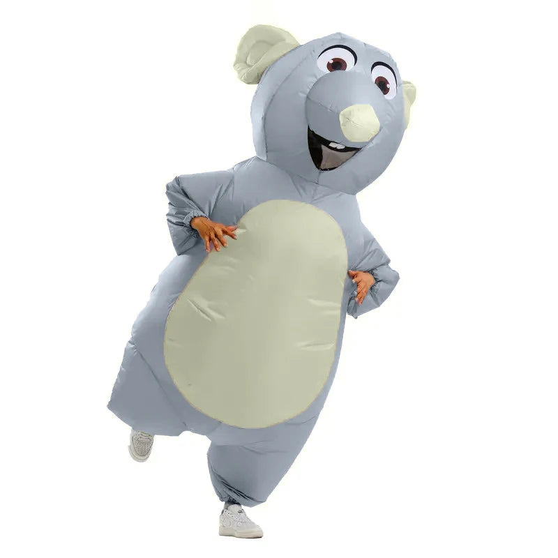 Inflatable Mouse Costume for Adult Blow Up Mouse Style