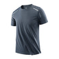 CHRLCK Men's Running Quick Drying T-shirts Breathable