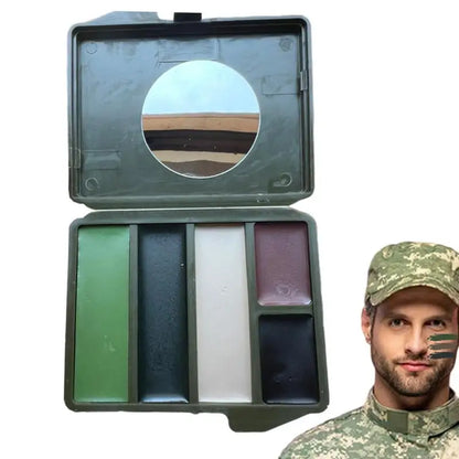 5 Colors Fans CS Shooting Face Paint Camouflage Oil